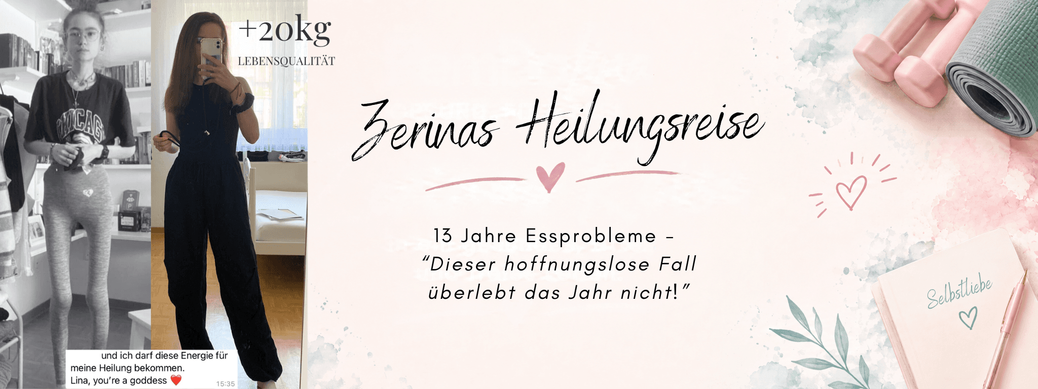 Zerina’s way out of her eating disorder: “This hopeless case won’t survive the year!” – FemBaLina blog banner